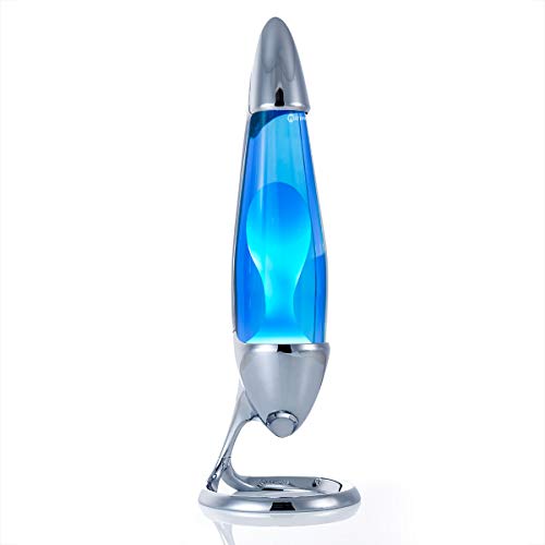 Mathmos Lámpara Neo Lava para niños y adultos (Azul/Turquesa)