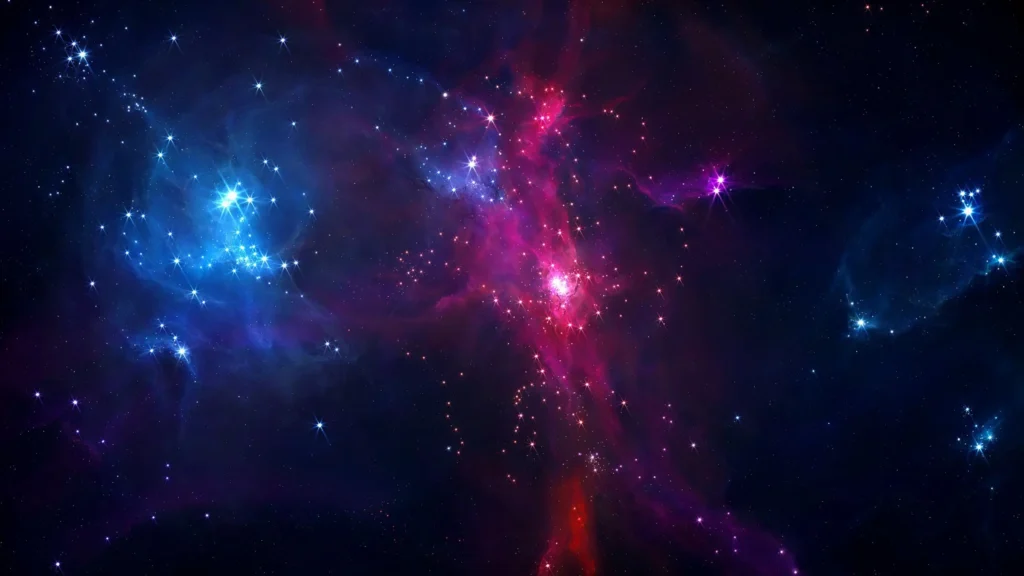 Imagen de la galaxia con estrellas para proyector de estrellas